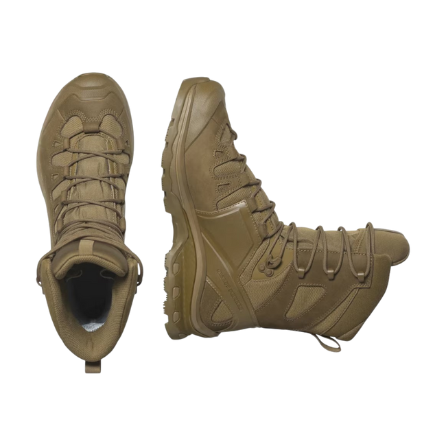 SALOMON QUEST 4D FORCES 2 HIGH GTX EN Tactical Boots - Coyote Brown
