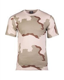 T-SHIRT - Mil-tec® - 3 COLOURS DESERT