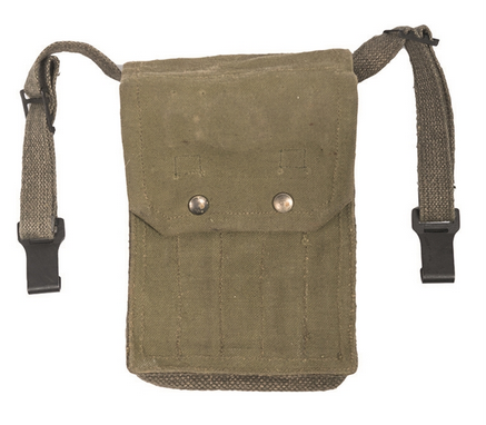 French Mat OD Mag.pouch W.car.strap Used