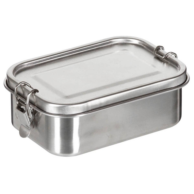 STAINLESS STEEL LUNCHBOX - PREMIUM - Fox Outdoor® - 16 x 11.5 x 6 CM