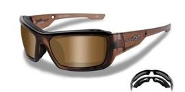 Glasses - Wileyx - KNIFE Frame Brown Crystal