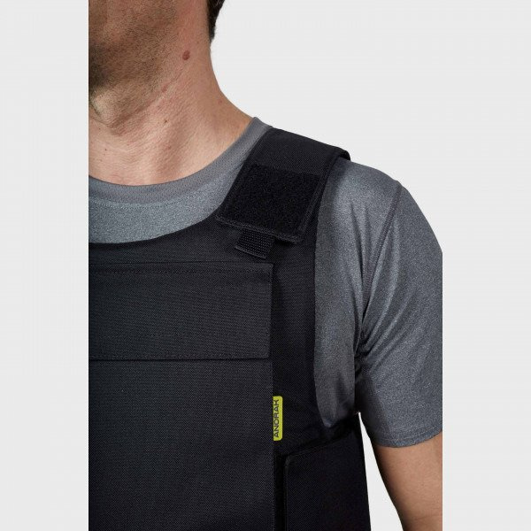 BODY ARMOR TITANIUM DUTY IV BULLET PROOF VEST - BLACK