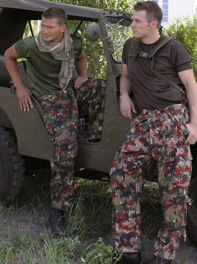 Swiss Camo M70 Field Pants W.suspen used