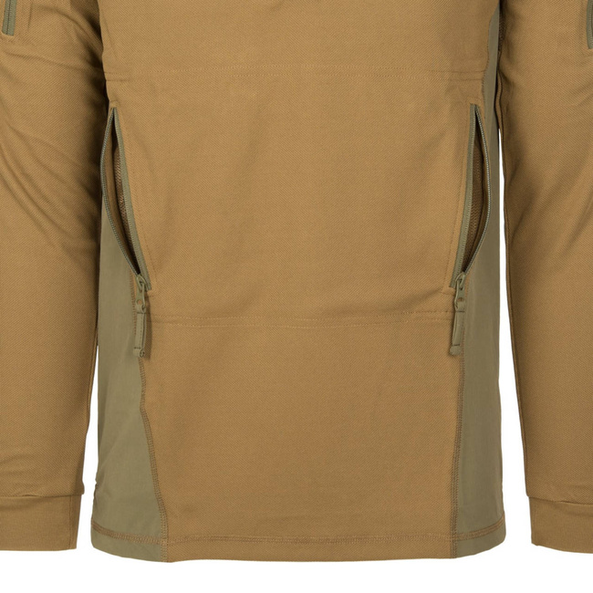 RANGE HOODIE - TOPCOOL - HELIKON - OLIVE GREEN/BLACK