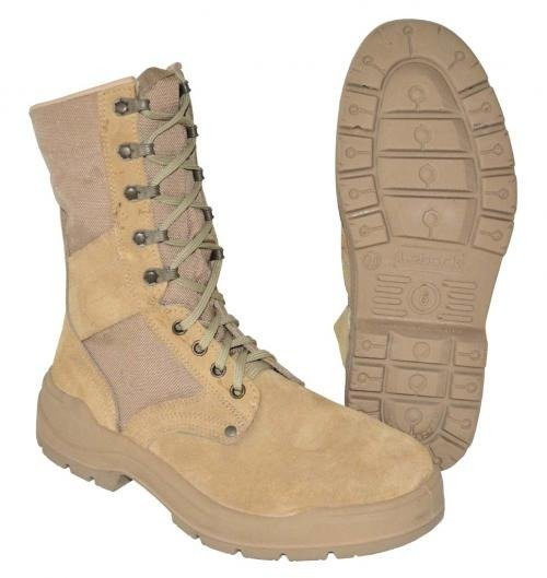 GENUINE DANISH ARMY DESERT CAMO ´LE BOCK´ BOOTS