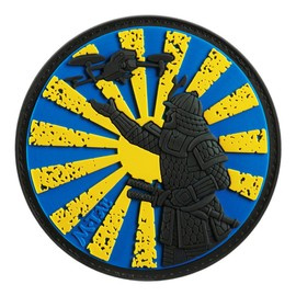 PATCH THE WAY OF THE SAMURAI PVC - BLUE/YELLOW - M-TAC