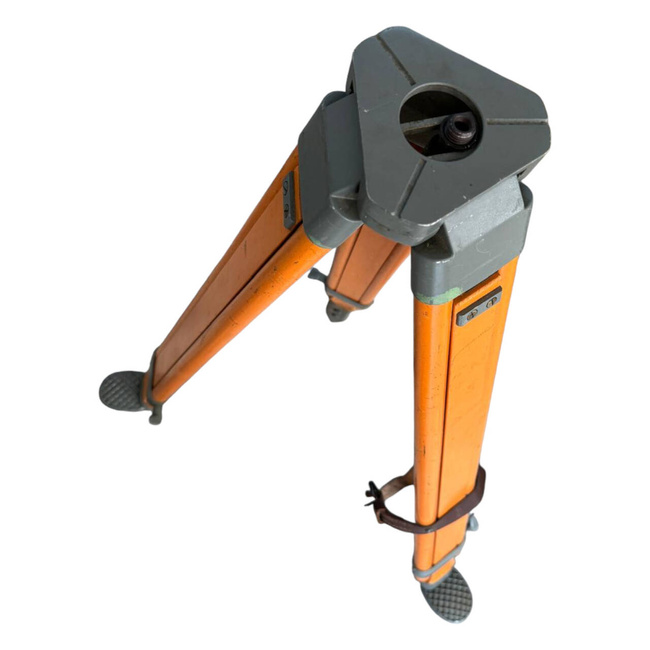 VINTAGE TRIPOD FOR CAMERA - WOODEN - ROMANIAN ARMY MILITARY SURPLUS - IN GOOD CONDITION