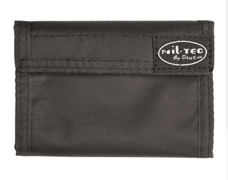 WALLET - MIL-TEC® - 9 x 13 cm - BLACK