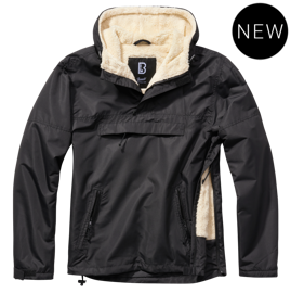 WINDBREAKER SHERPA - BLACK - BRANDIT