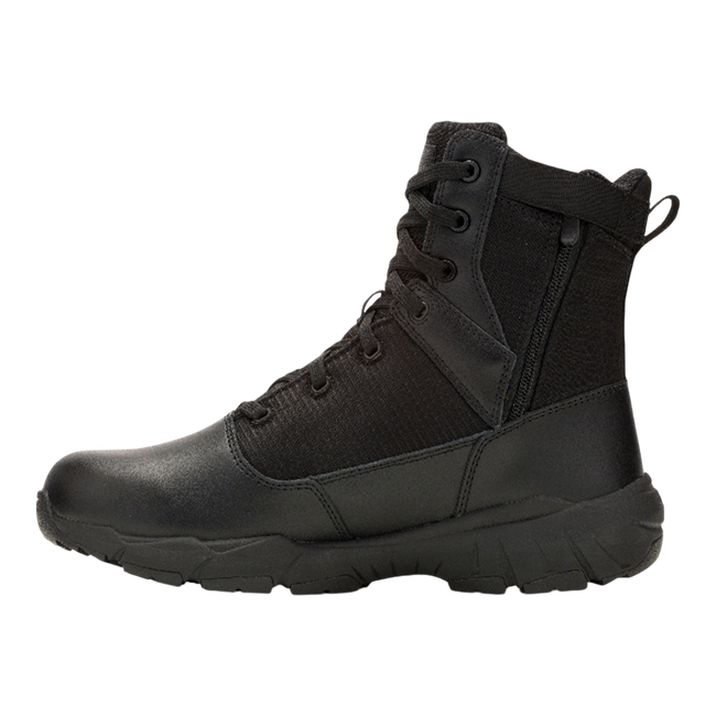 Fullbench Tactical 8-inch Side Zip WP Boots - Black