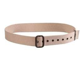 CZECH KHAKI COMBAT BELT W. THORN BUCKLE LIKE NEW