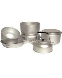 9-PIECE COOKING SET WITH BURNER - Mil-Tec®