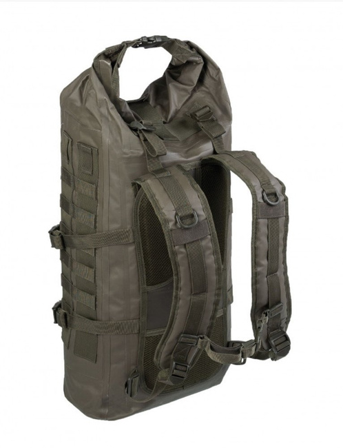 WATERPROOF TACTICAL BACKPACK - "DRY-BAG" - 35 L - Mil-Tec® - OD