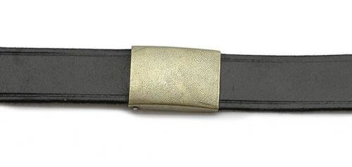 BELT GENUINE GERMAN LEATHER 100 CM BLACK