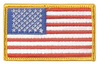 PATCH UNITED STATES 50 x 80 MM