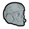 OPERATOR SKULL PATCH - 3D PVC - GREY - M-TAC