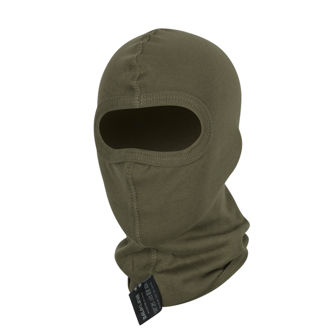 COTTON BALACLAVA WITH ONE HOLE - Helikon-Tex - OLIVE GREEN