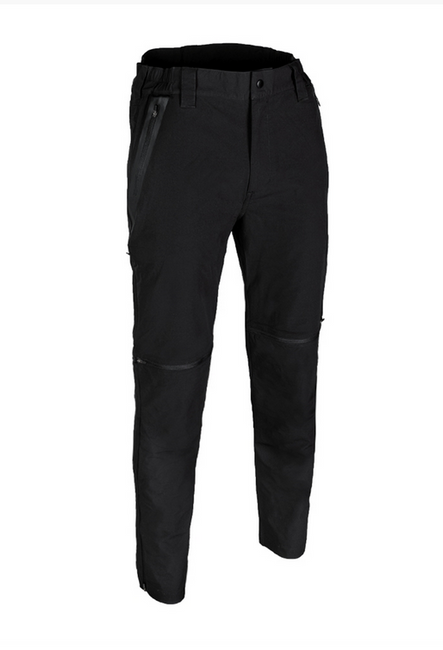 ZIP-OFF PANTS ′PERFORMANCE′ - BLACK
