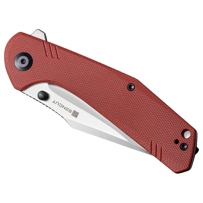 POCKET KNIFE - "SENCUT Actium G10 Burgundy" - Böker