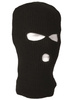 3-HOLE ACRLYIC BALACLAVA - Mil-Tec - BLACK