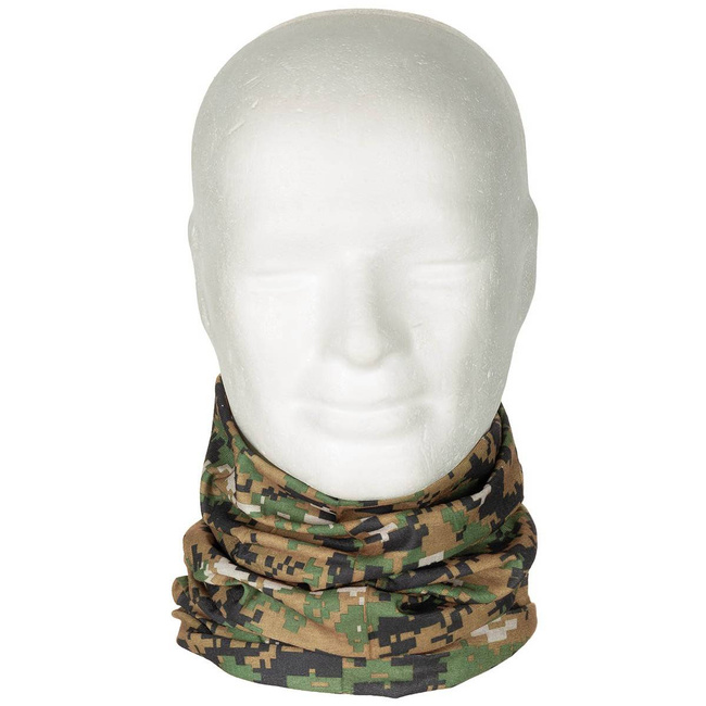MULTIFUNCTIONAL HEADGEAR - DIGITAL WOODLAND - 50 x 25 CM - MFH®