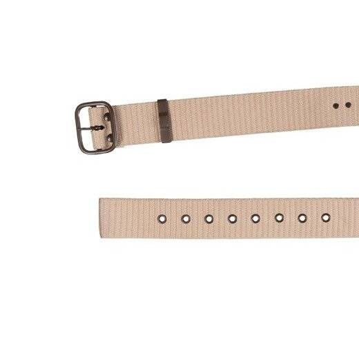 CZECH KHAKI COMBAT BELT W. THORN BUCKLE LIKE NEW