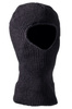ACRYLIC MASK/BALACLAVA WITH ONE HOLE - BLACK
