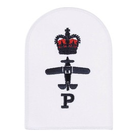 GB PATCH ROYAL AIR FORCE - WHITE - LIKE NEW