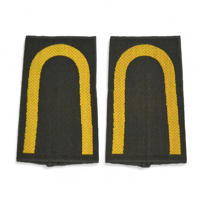 PAIR OF ORIGINAL RANKS - MATE - GERMAN ARMY - NAVY - OLIVE GREEN/GOLDEN