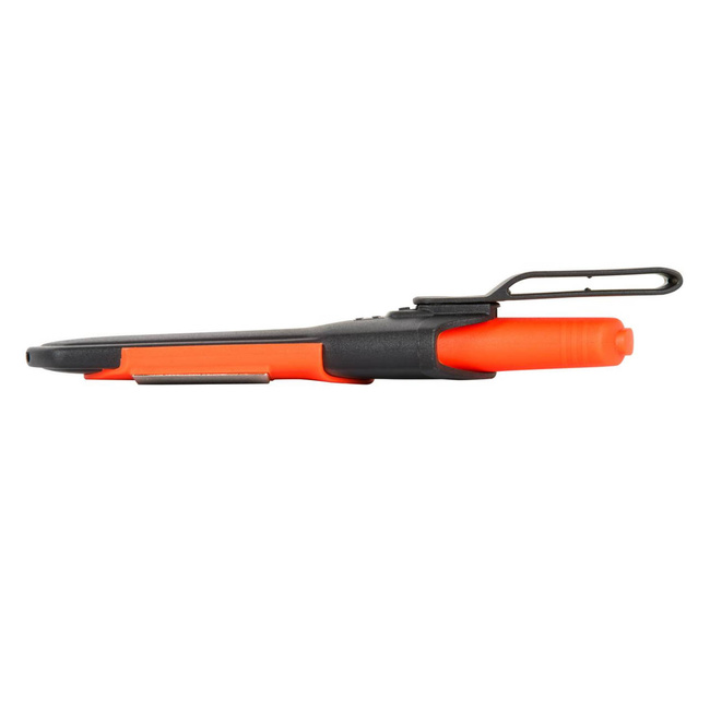 KNIFE - BUSHCRAFT SURVIVAL - WITH SHEATH, SHARPENER AND FIRE STARTER - MORAKNIV® - ORANGE