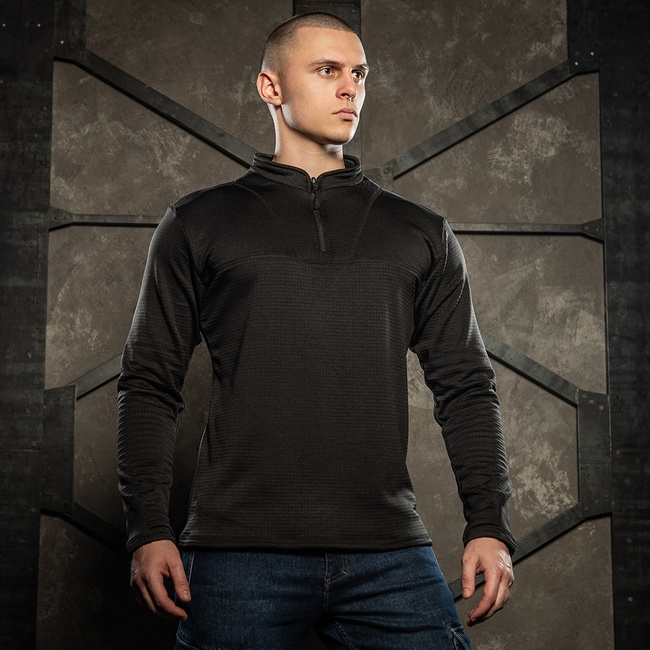 Thermal Shirt for Cold Weather - Delta Level 2 - Black - M-Tac
