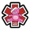 PATCH PARAMEDIC URSUS (PVC) - PINK/BLACK - M-TAC