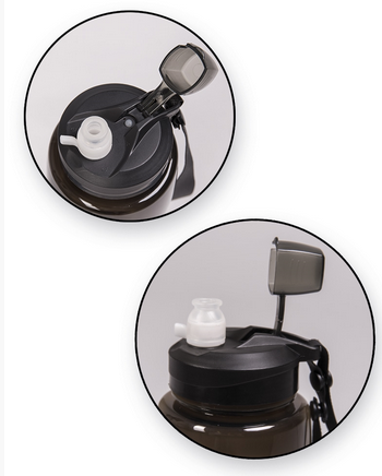 TRANSPARENT BOTTLE - 600 ML - Mil-Tec® - SMOKE