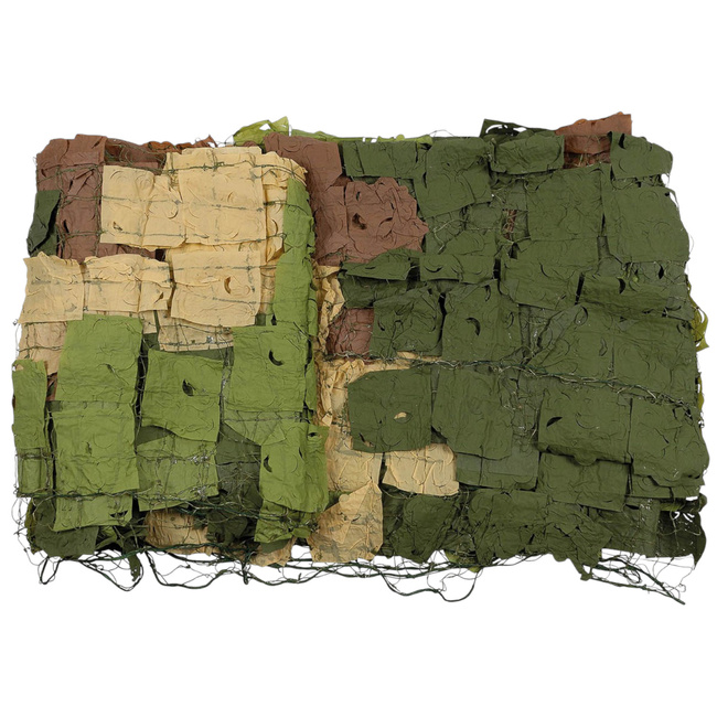 CAMOUFLAGE NETTING - BRITISH ARMY MILITARY SURPLUS  - WOODLAND CAMO - 6X3 M - LIKE NEW