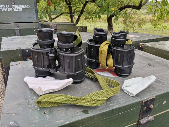 VALDADA I.O.R. 7x40 MILITARY BINOCULARS - MILITARY SURPLUS ROMANIAN ARMY - LIKE NEW