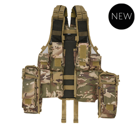TACTICAL VEST - TACTICAL CAMO - BRANDIT