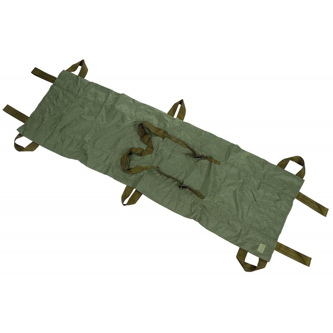Lightweight Hanging Stretcher - Hammock Stretcher - OD Green - Dutch Army Military Surplus - Used / Collector’s Item