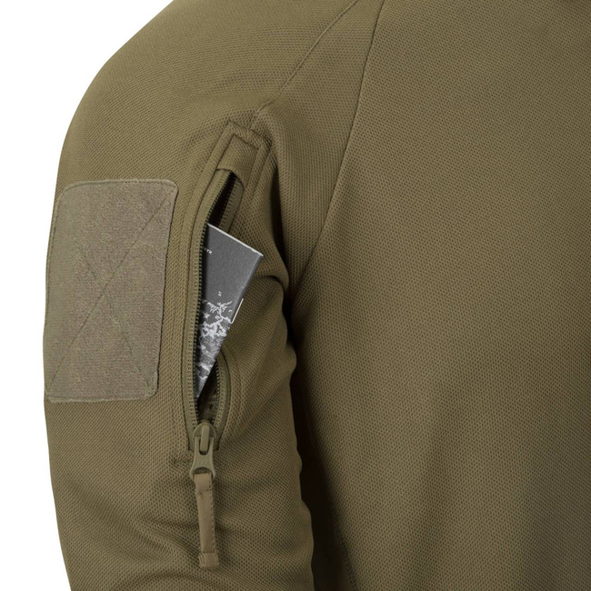 LONG SLEEVE POLO SHIRT - RANGE - Helikon Tex - COYOTE