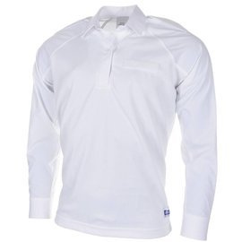 LONG SLEEVE SHIRT - WHITE - MILITARY SURPLUS BRITISH POLICE UNIFORM - USED