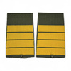 PAIR OF ORIGINAL RANKS - CAPTAIN AT SEA - GERMAN ARMY - OLIVE GREEN/GOLDEN
