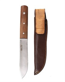 BUNDESWEHR GENUINE SAILOR KNIFE - WITH COWHIDE SEATH