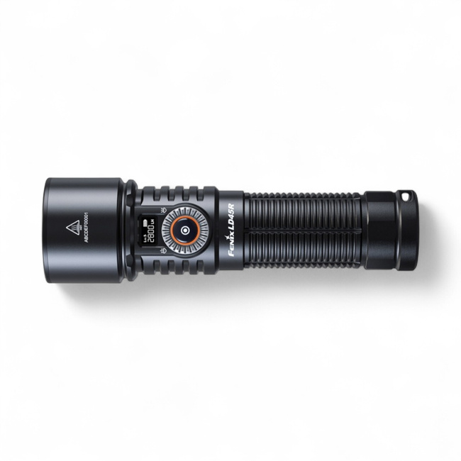 LD45R Tactical Flashlight - Fenix - Black