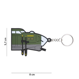 3D PVC KEYCHAIN - B-17 FLYING FORTRESS