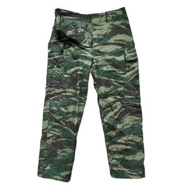 BDU FIELD PANTS - GREEK LIZARD CAMO - MILITARY SURPLUS - USED