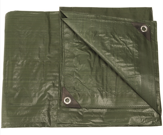 POLYETHYLENE TARPAULIN - Mil-Tec® - OD - 190 x 300 CM