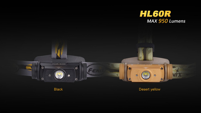 HEADLAMP - HL60R - FENIX® - BLACK