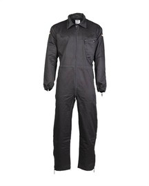 GERMAN TANKER OVERALLS, BLACK - UNLINED - MIL-TEC