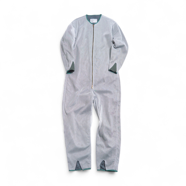Pilot Coverall CWU-23/P - US Air Force Military Surplus - Unisex - White/Sage Green - Like new