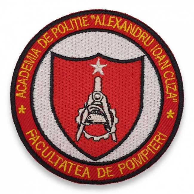 Emblema Facultatea de Pompieri IGSU cu aplicare termica