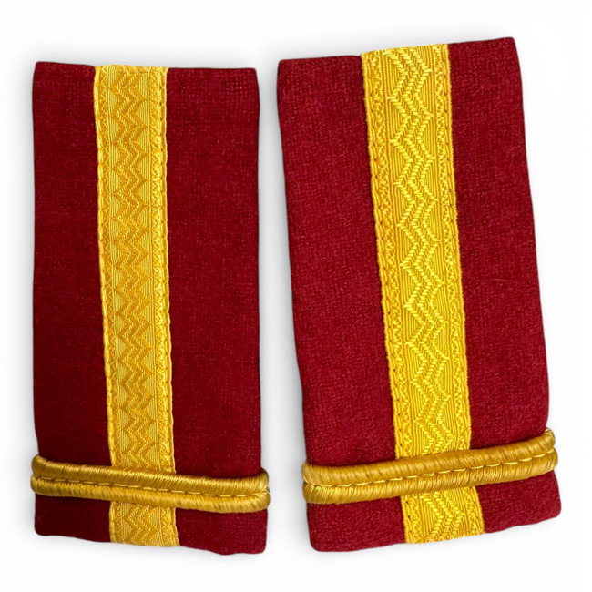 OFFICER RANKS, INFANTRY, MUSIC - MAJOR WITHOUT A MARK, RED CITY - MILITARY SURPLUS ROMANIAN ARMY - USED